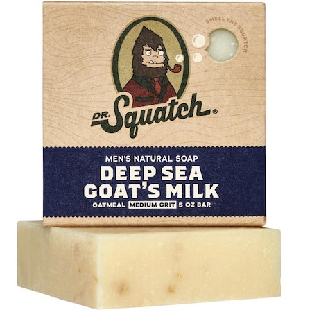Dr. Squatch Dr. Squatch Deep Sea Goat's Milk Scent Bar Soap 5 oz 1 pk WH-BAR-DSG-01